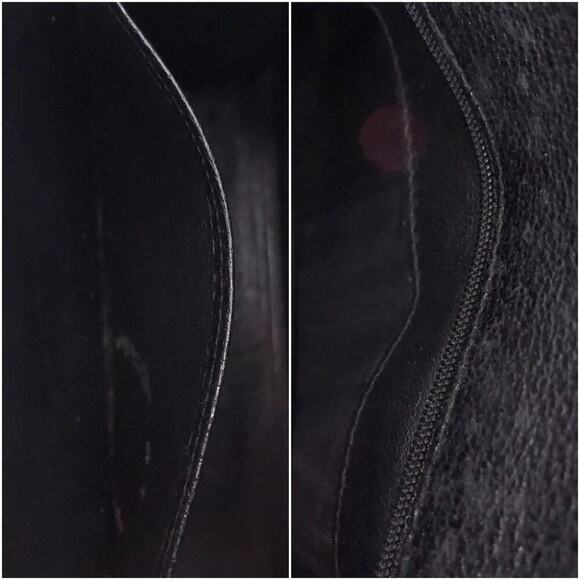 Gucci Vintage Leather Black Antique Gold Hardware 2Way Bag W/Dust bag - Picture 14 of 16